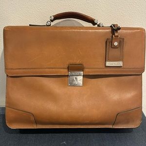 Beautiful Leather Tumi Briefcase
